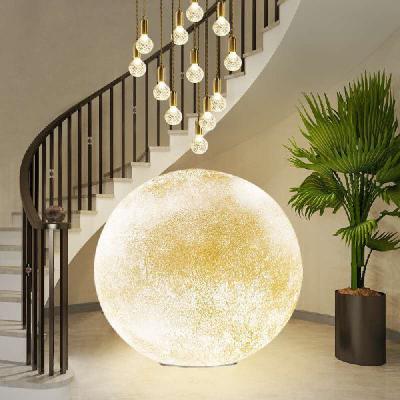 Modern Simple beautiful Moon Floor Lamp, Moon Floor Lamp