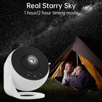 New HD 2.0 Night Light Galaxy Projector Starry Sky Projector 360 Rotate Planetarium Lamp