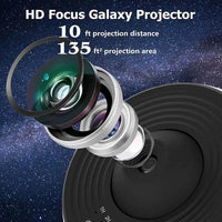 New HD 2.0 Night Light Galaxy Projector Starry Sky Projector 360 Rotate Planetarium Lamp