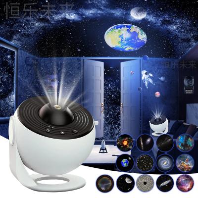 New HD 2.0 Night Light Galaxy Projector Starry Sky Projector 360 Rotate Planetarium Lamp