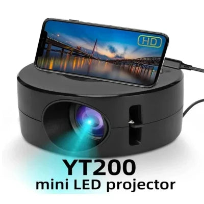 Mini Smart Projector Auto Focus Android LED HD Projector, Portable Mini Projector  HD smart Movies