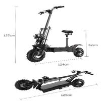 Super fast Electric scooter , Electric scooter offroad tires, fastest Electric scooter 55 mph, Fastest offroad electric scooter