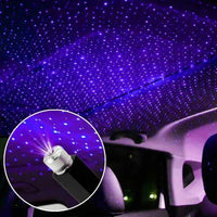 Car Ceiling  LED Starry Sky Night Light USB Powered Galaxy Star Projector