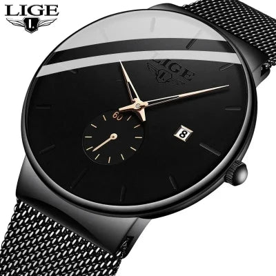 LIGE New Waterproof Watch Men Fashion Military Sports watches