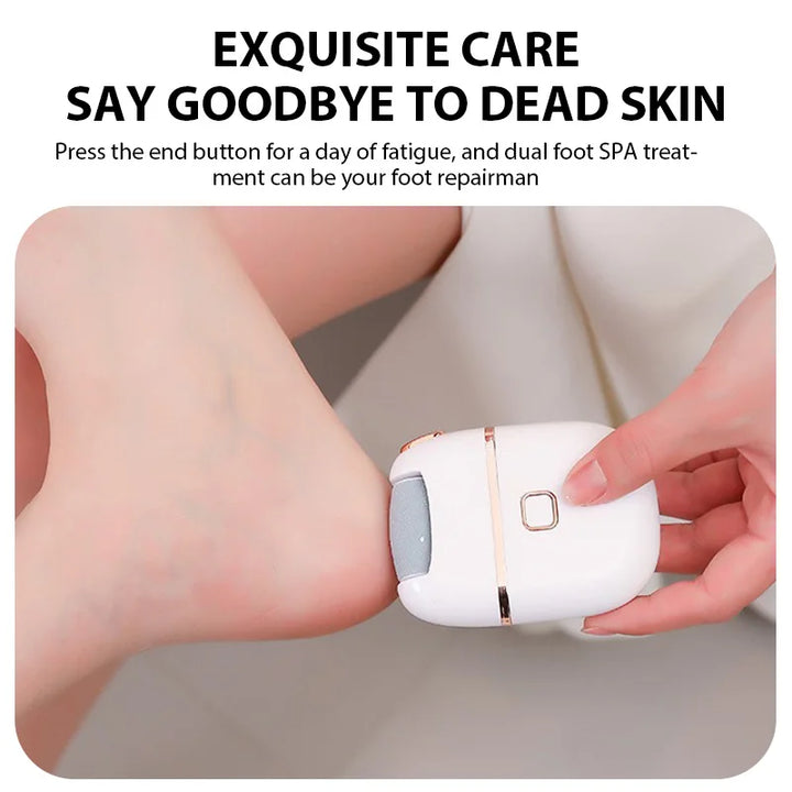 Rechargeable Electric Foot Grinder Dead Skin Remover For Calluses, Easy