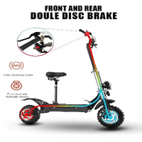 Super fast Electric scooter , Electric scooter offroad tires, fastest Electric scooter 55 mph, Fastest offroad electric scooter