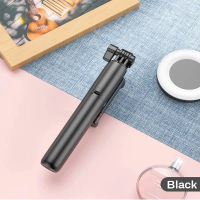 2024 New 6-in-1 Bluetooth Self Timer Selfie Stick, Most modern and effective Selfie stick with ring light duals