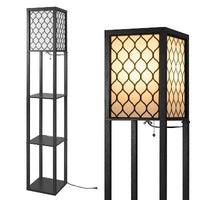 Bookshelf And Storage Shelf Floor Lamp Gorgeous  Modern design