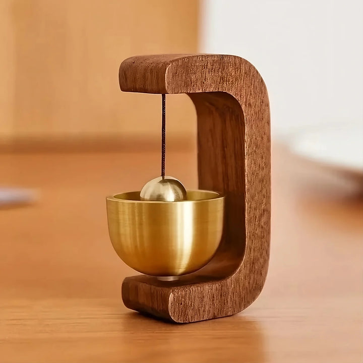 Japanese Cedar Chime Doorbell, Brass doorbell chime